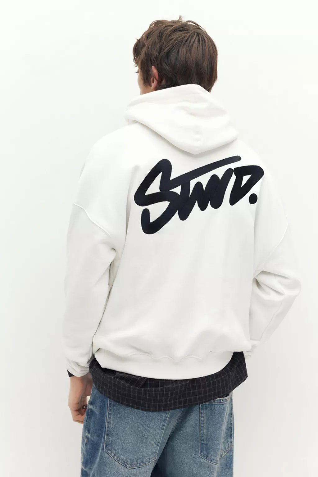 Sweat Capuche STWD Blanc