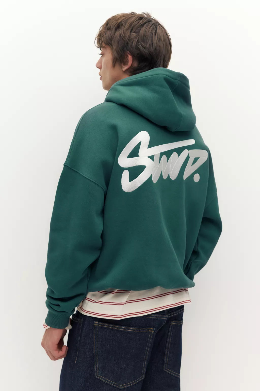 Sweat Capuche STWD Vert