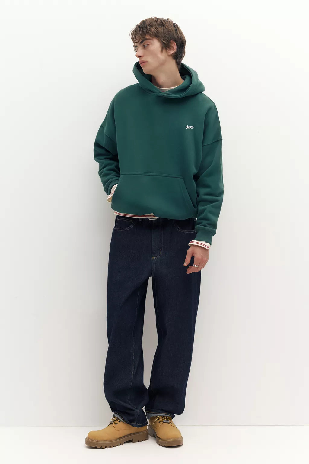 Sweat Capuche STWD Vert