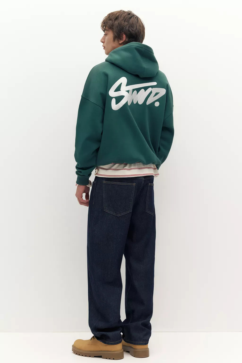 Sweat Capuche STWD Vert
