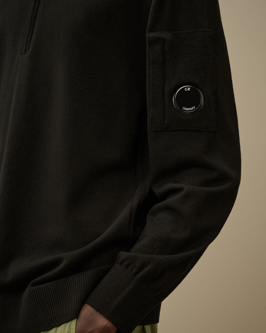 Pull a zip C.P Compagnie Noir